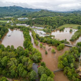 flooding from Hurricane Helene in Western North Carolina